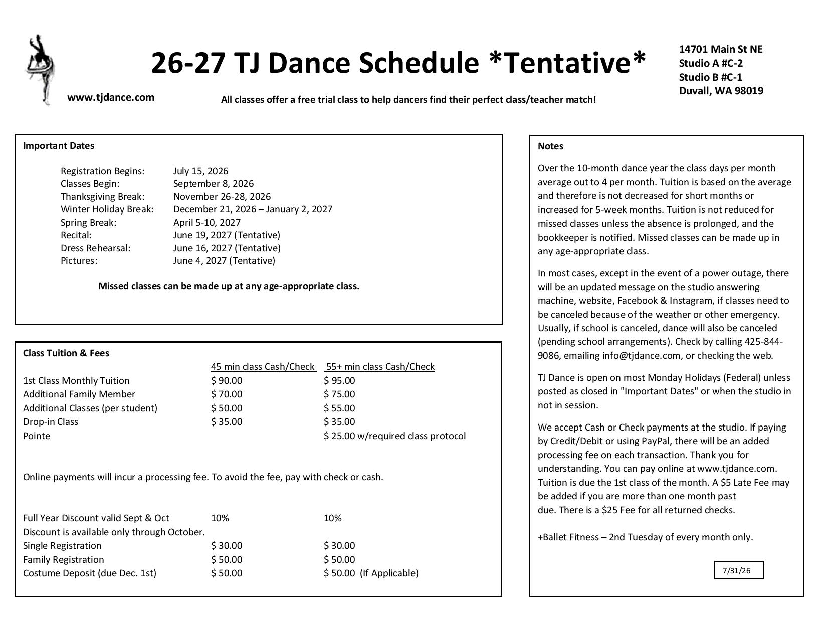 26-27 TJ Dance Schedule 7 31 26 TENTATIVE HH Correction 10 percent PDF-page-002